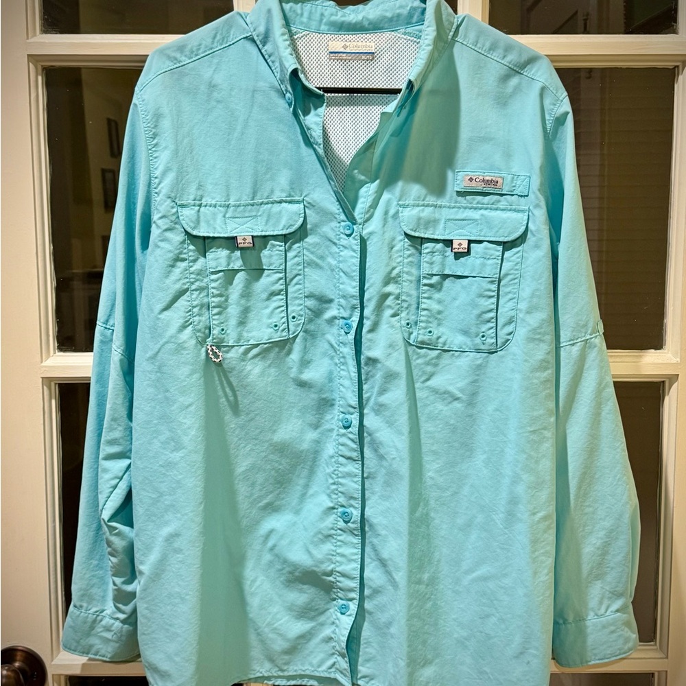 Columbia Aqua PFG Mesh Shirt